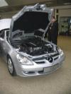 Motorraum SLK 200 Kompressor