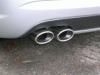 Piecha Auspuff im Detail linke Seite