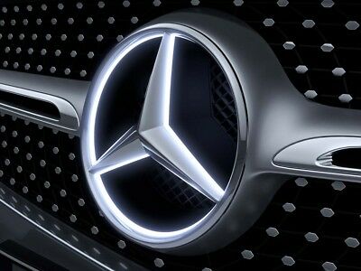 Beleuchteter Mercedes-Stern: Video