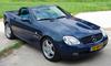 SLK 230 Kompressor 017 designo varicolor I grn-blau metallic, AMG Style I, X25 designo-Leder zweifarbig vivianitgrn