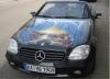 Der erste SLK mit Airbrush auf der Haube Der erste SLK mit Airbrush auf der Haube