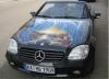 Der erste SLK mit Airbrush auf der Haube