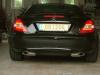 SLK 280, obsidianschwarz, am Tag der Abholung 17.06.05, Carlsson Heckspoiler. 