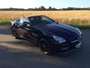 SLK 55 AMG Mysticblau im Schatten